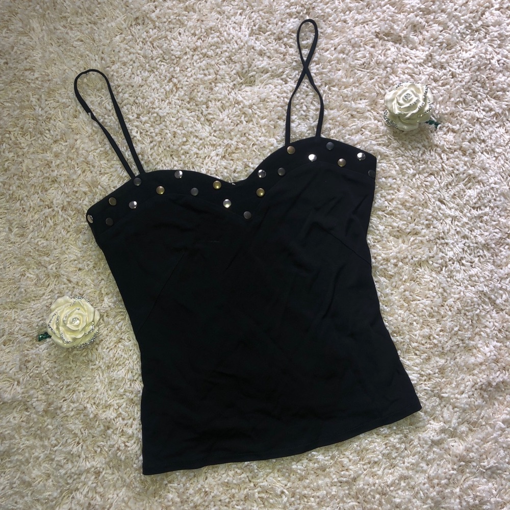 Ymayaba Paris Studded Top Women size T36